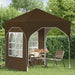 Pop-up partytent 192 x 192 x 245 cm Taupe