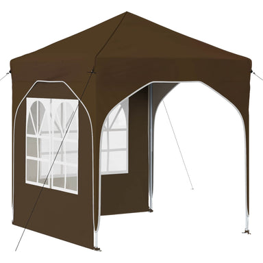 Pop-up partytent 192 x 192 x 245 cm Taupe