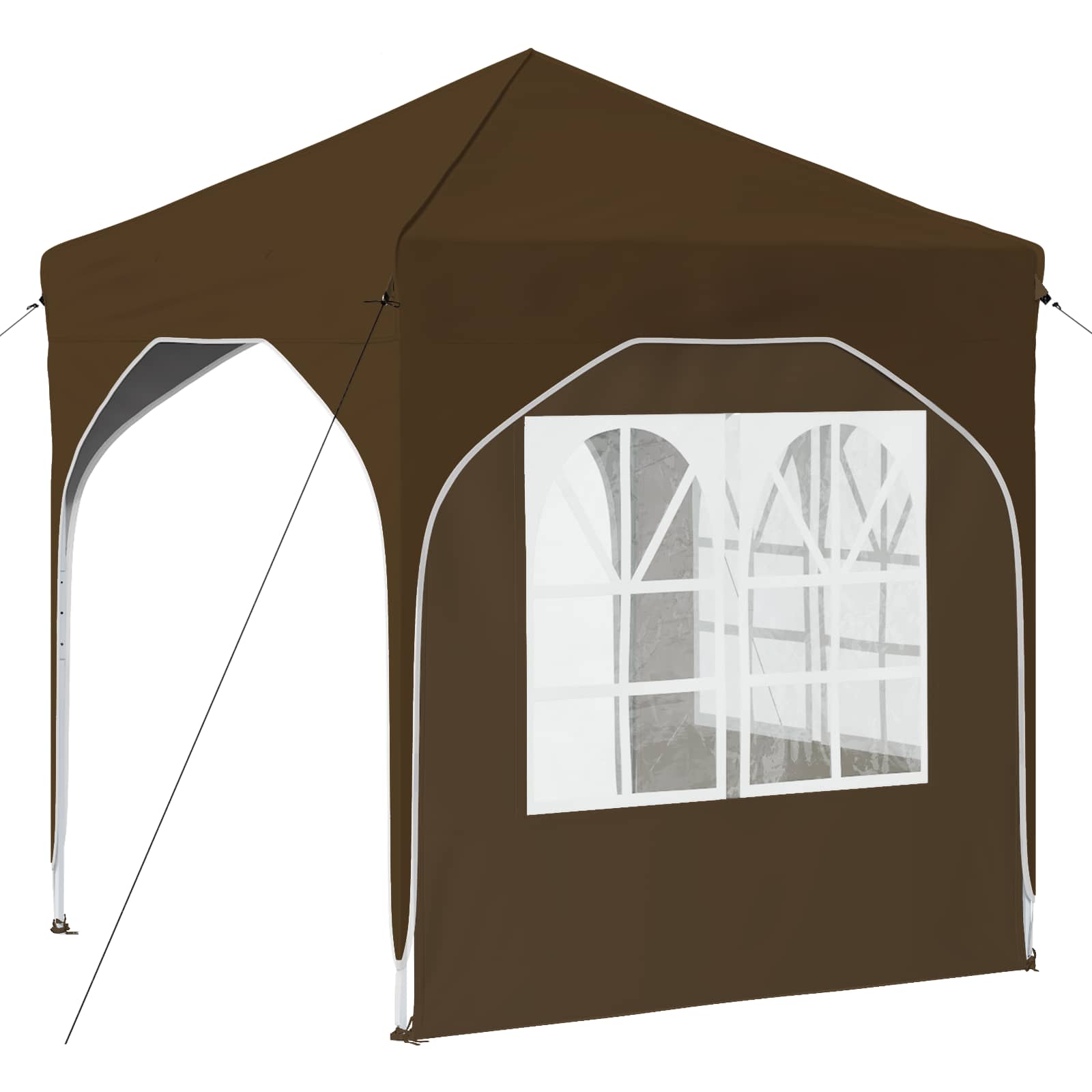 Pop-up partytent 192 x 192 x 245 cm Taupe