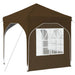 Pop-up partytent 192 x 192 x 245 cm Taupe