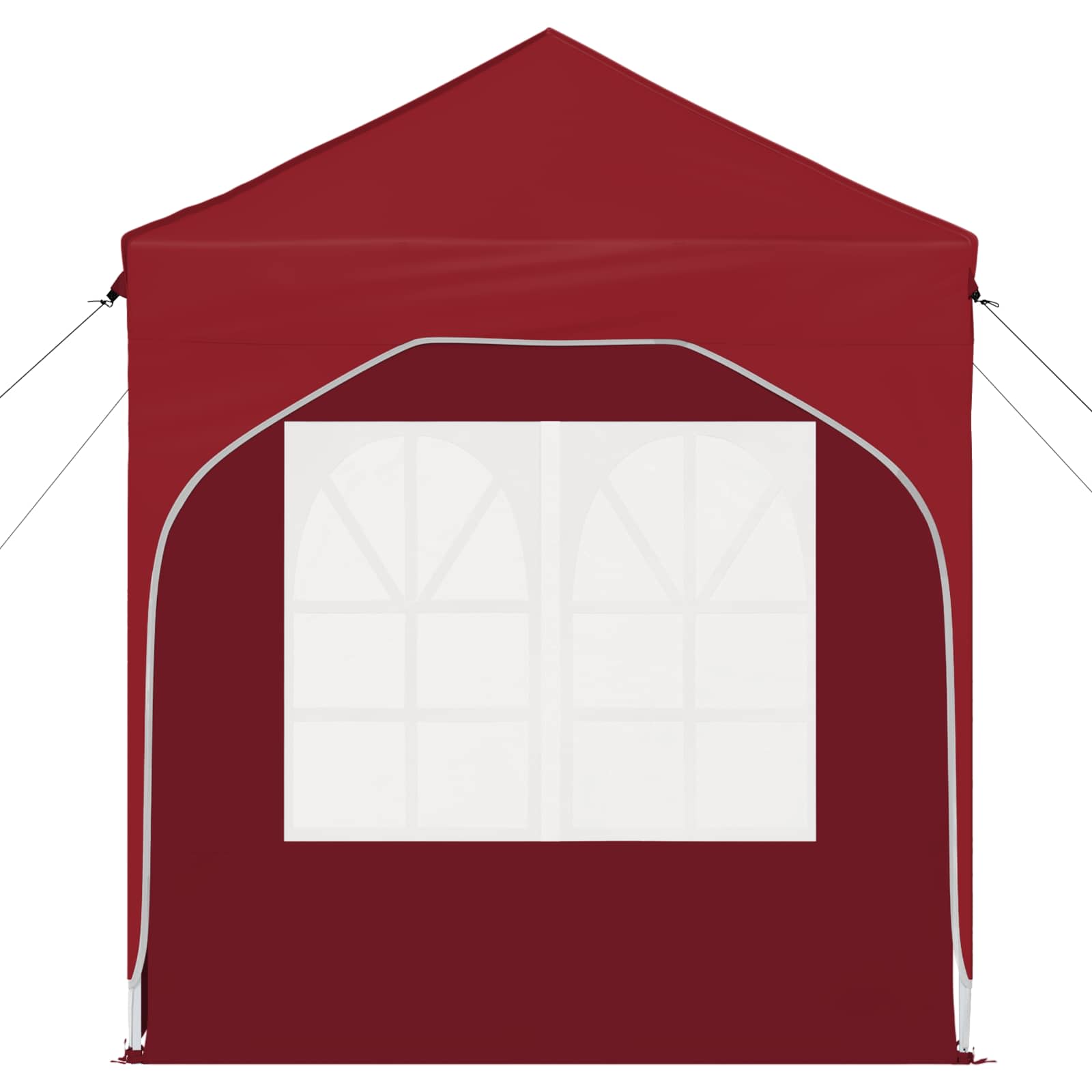 Pop-up partytent 192 x 192 x 245 cm Bordeauxrood