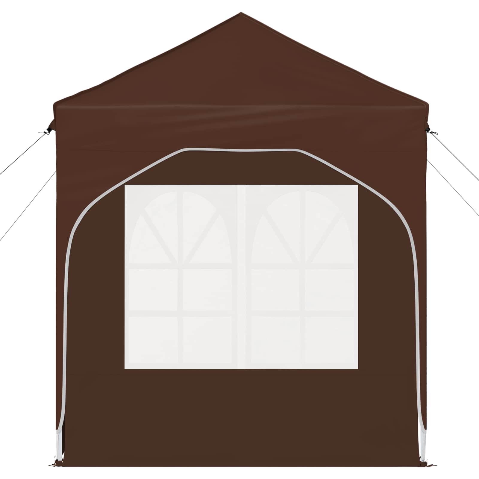 Pop-up partytent 192 x 192 x 245 cm Bruin