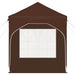 Pop-up partytent 192 x 192 x 245 cm Bruin