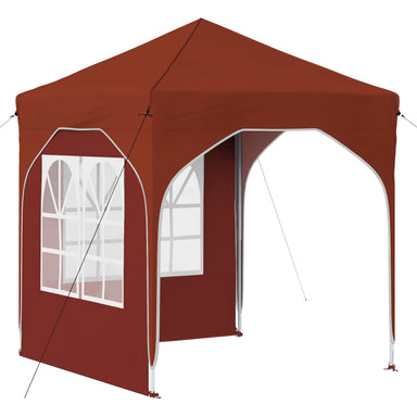 Pop-up partytent 192 x 192 x 245 cm Terracotta