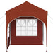 Pop-up partytent 192 x 192 x 245 cm Terracotta