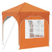 Pop-up partytent 192 x 192 x 245 cm Oranje
