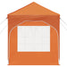 Pop-up partytent 192 x 192 x 245 cm Oranje