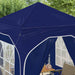 Pop-up partytent 192 x 192 x 245 cm Blauw