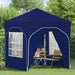 Pop-up partytent 192 x 192 x 245 cm Blauw