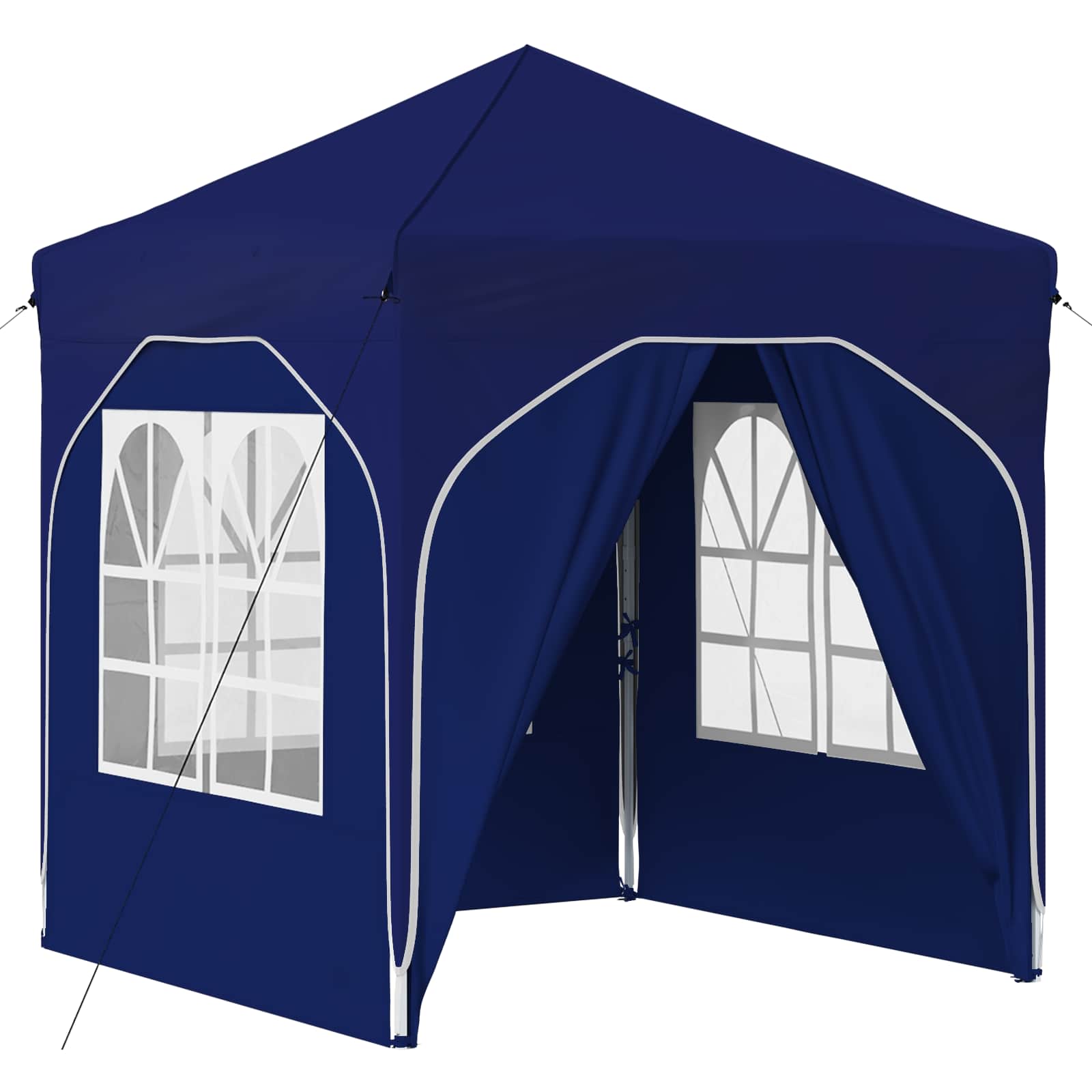 Pop-up partytent 192 x 192 x 245 cm Blauw