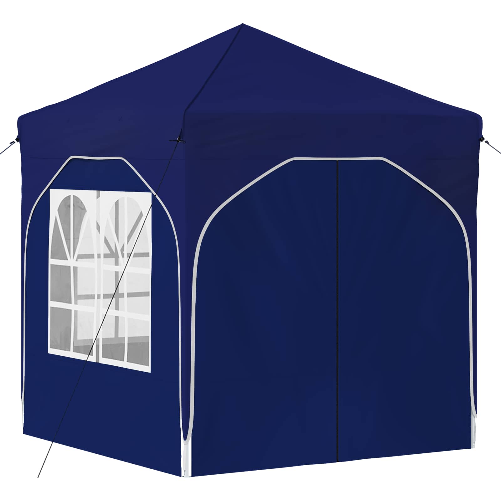 Pop-up partytent 192 x 192 x 245 cm Blauw