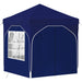 Pop-up partytent 192 x 192 x 245 cm Blauw