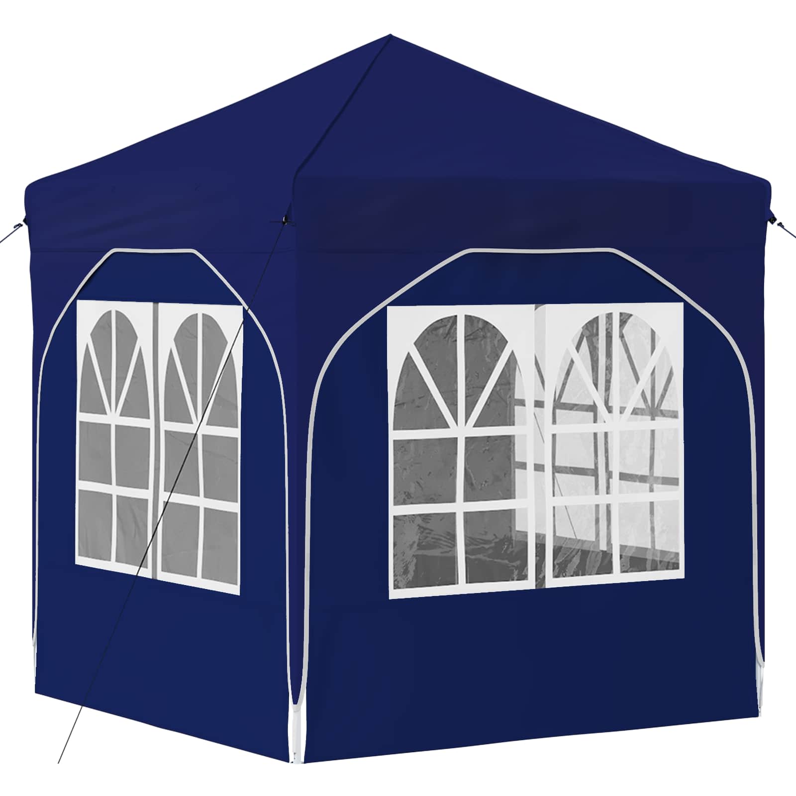 Pop-up partytent 192 x 192 x 245 cm Blauw