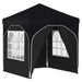 Pop-up partytent 192 x 192 x 245 cm Antraciet