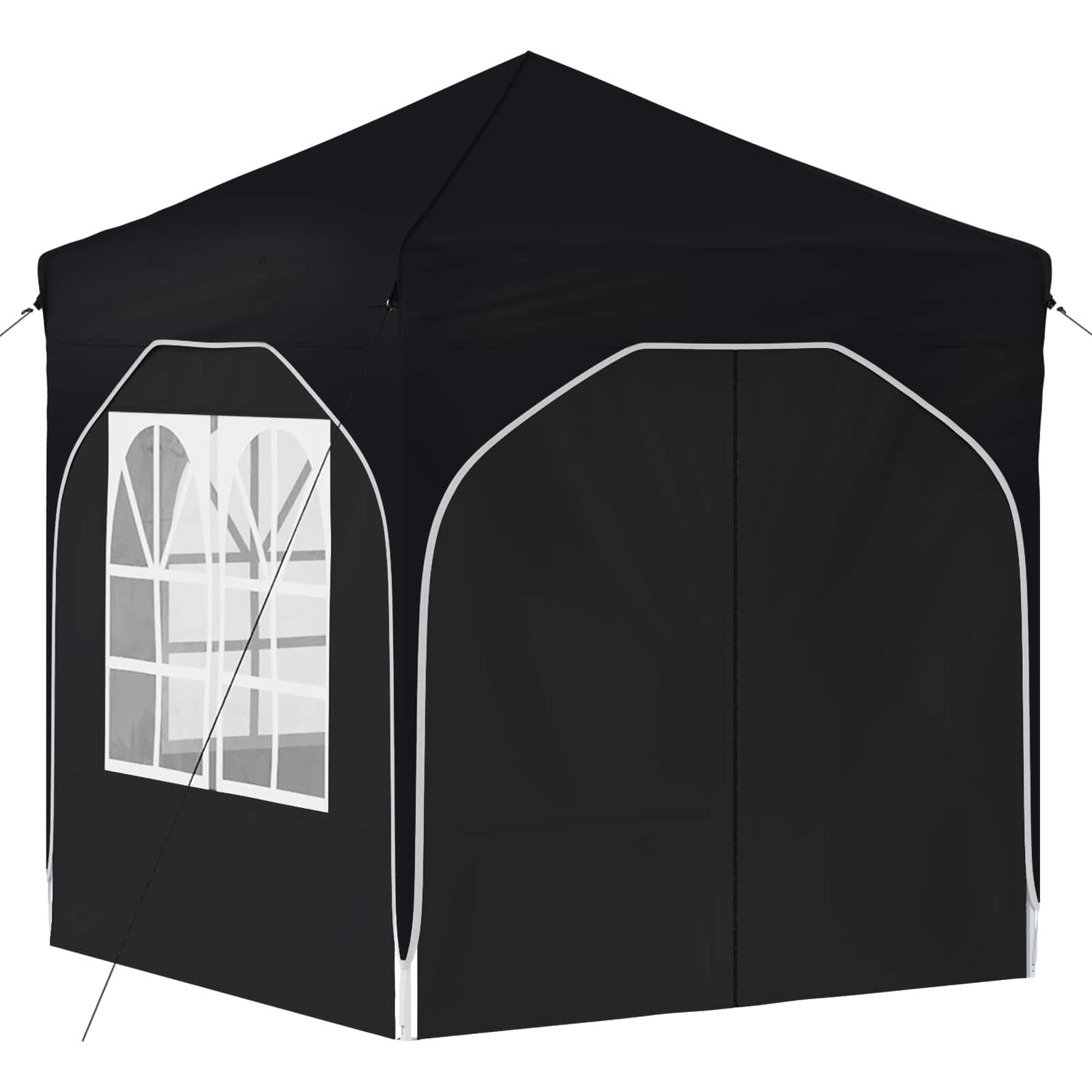 Pop-up partytent 192 x 192 x 245 cm Antraciet