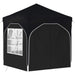 Pop-up partytent 192 x 192 x 245 cm Antraciet