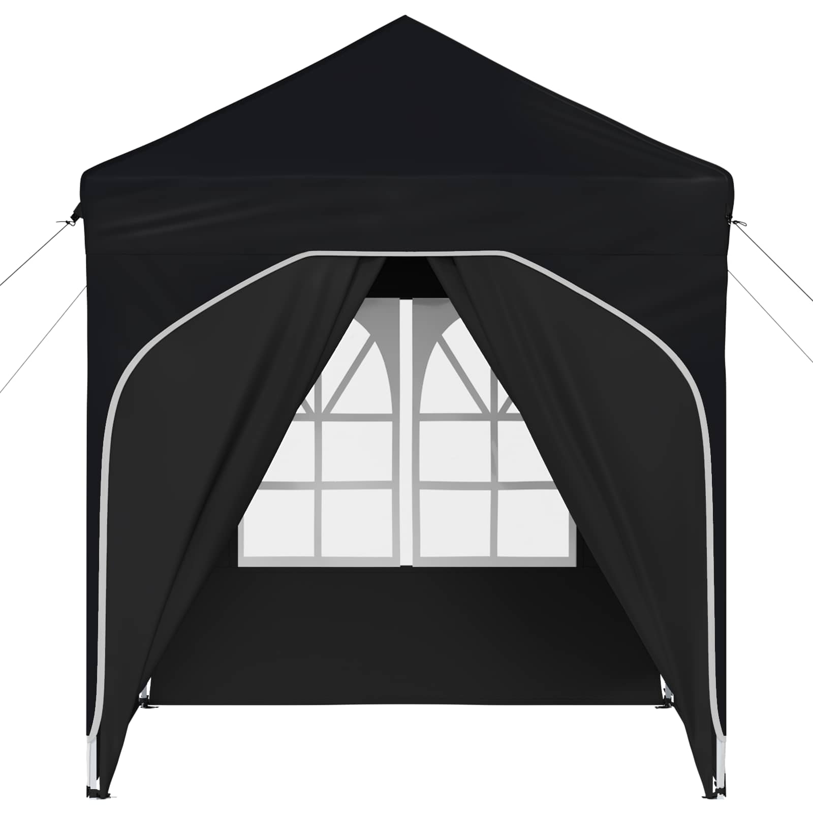 Pop-up partytent 192 x 192 x 245 cm Antraciet