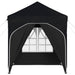 Pop-up partytent 192 x 192 x 245 cm Antraciet