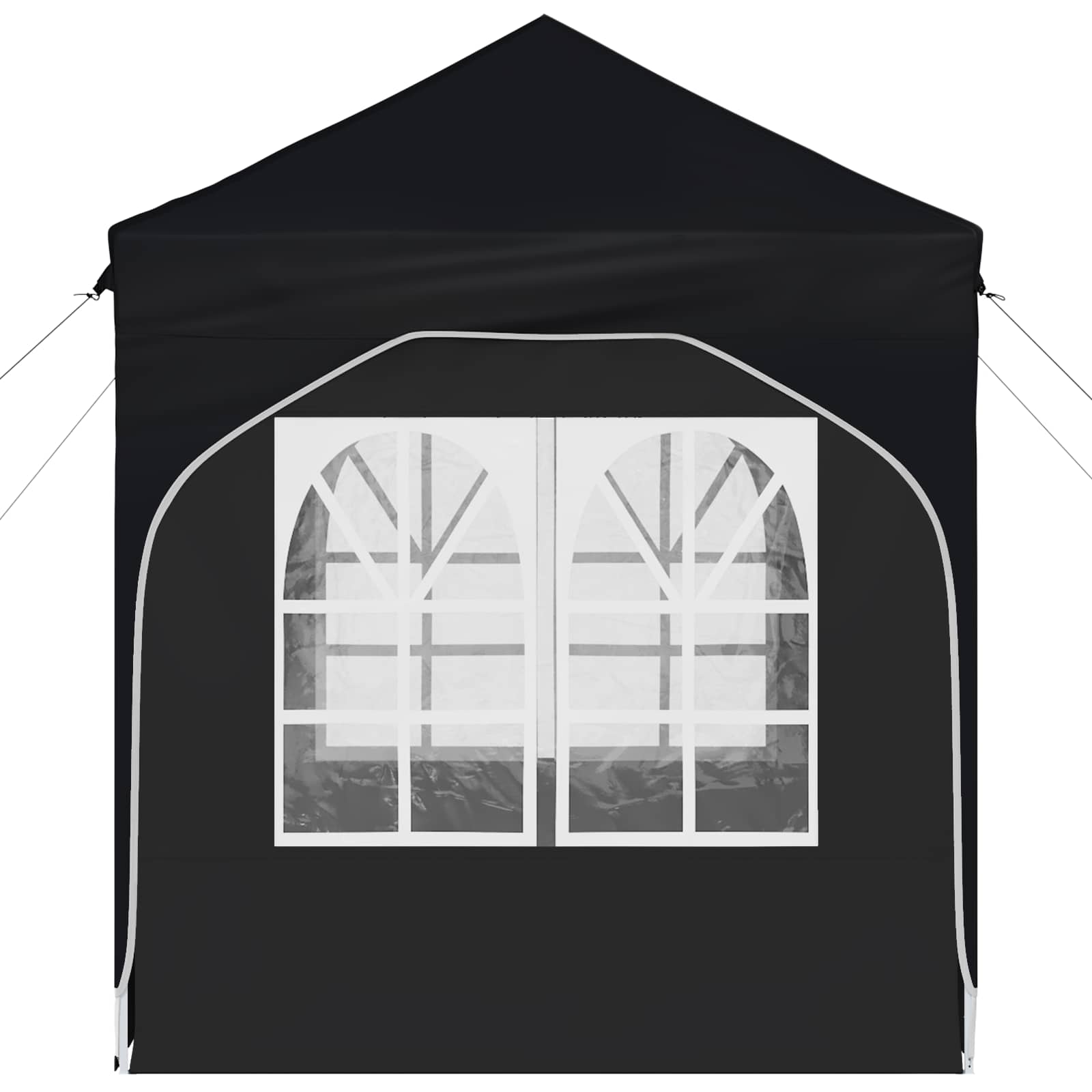 Pop-up partytent 192 x 192 x 245 cm Antraciet