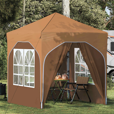 Pop-up partytent 192 x 192 x 245 cm Beige