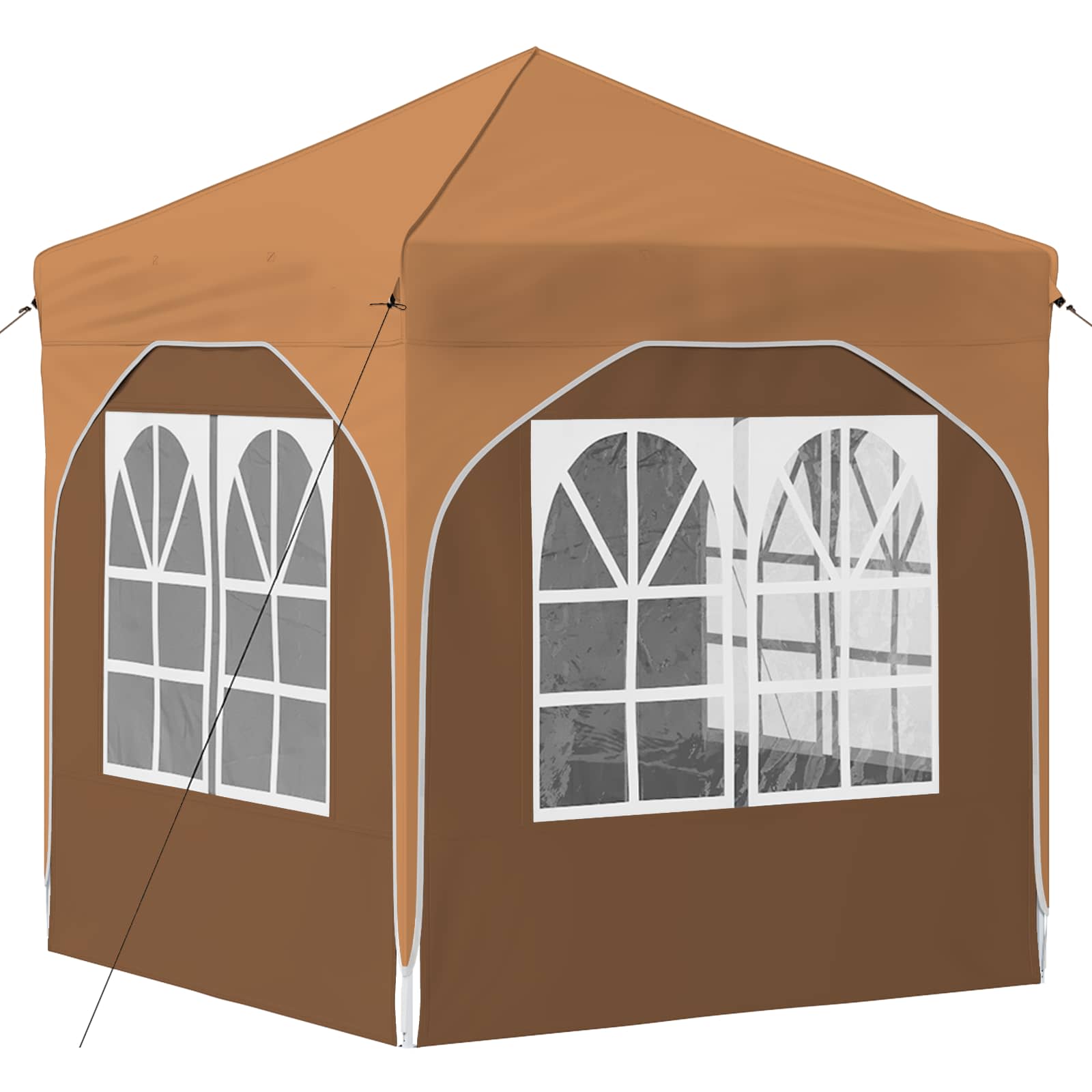 Pop-up partytent 192 x 192 x 245 cm Beige