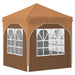 Pop-up partytent 192 x 192 x 245 cm Beige