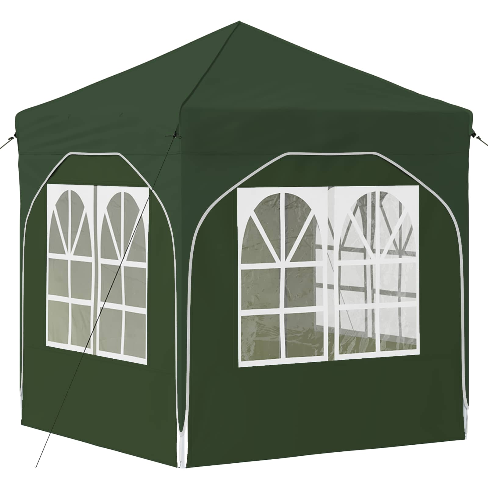 Pop-up partytent 192 x 192 x 245 cm Groen