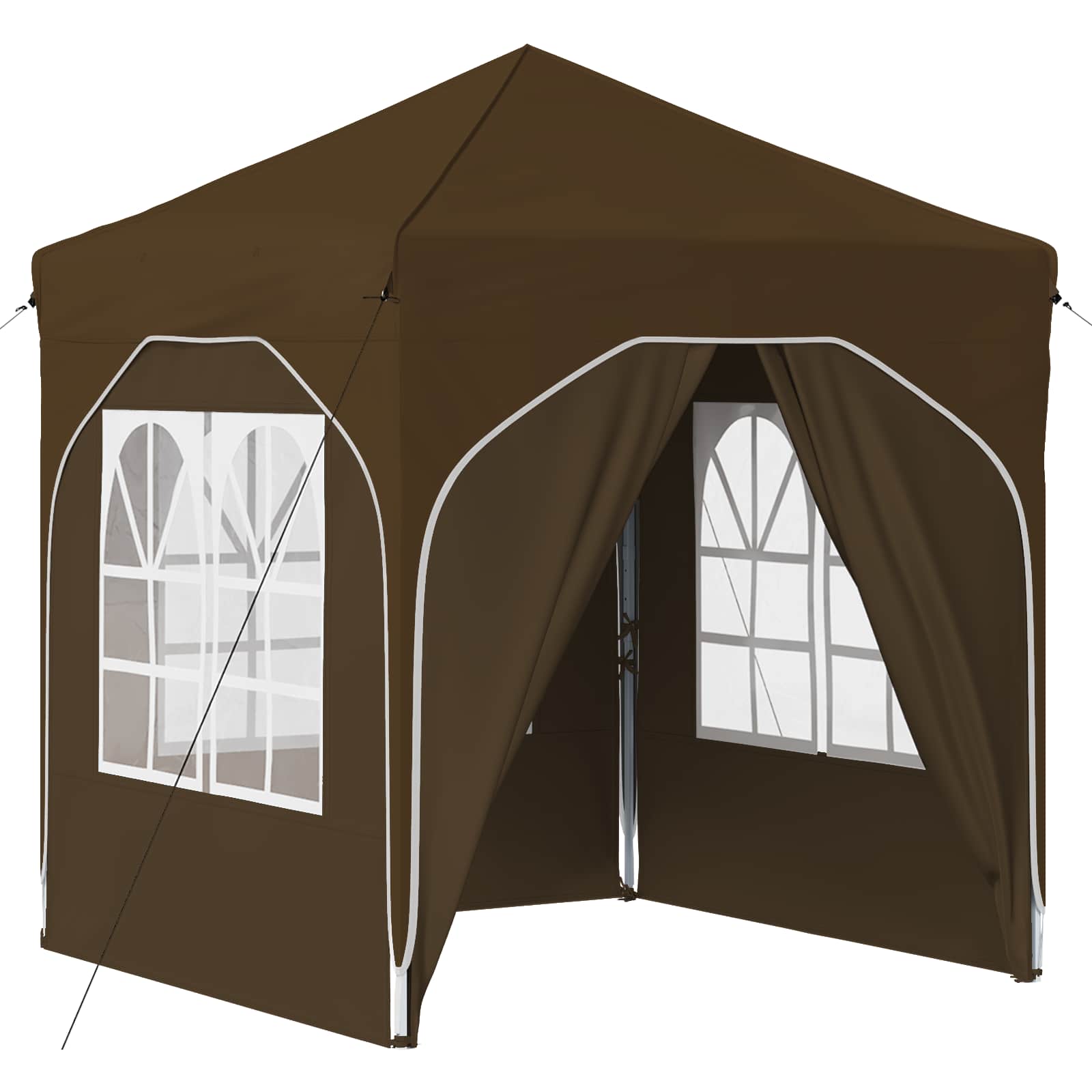 Pop-up partytent 192 x 192 x 245 cm Taupe