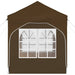 Pop-up partytent 192 x 192 x 245 cm Taupe
