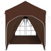 Pop-up partytent 192 x 192 x 245 cm Bruin