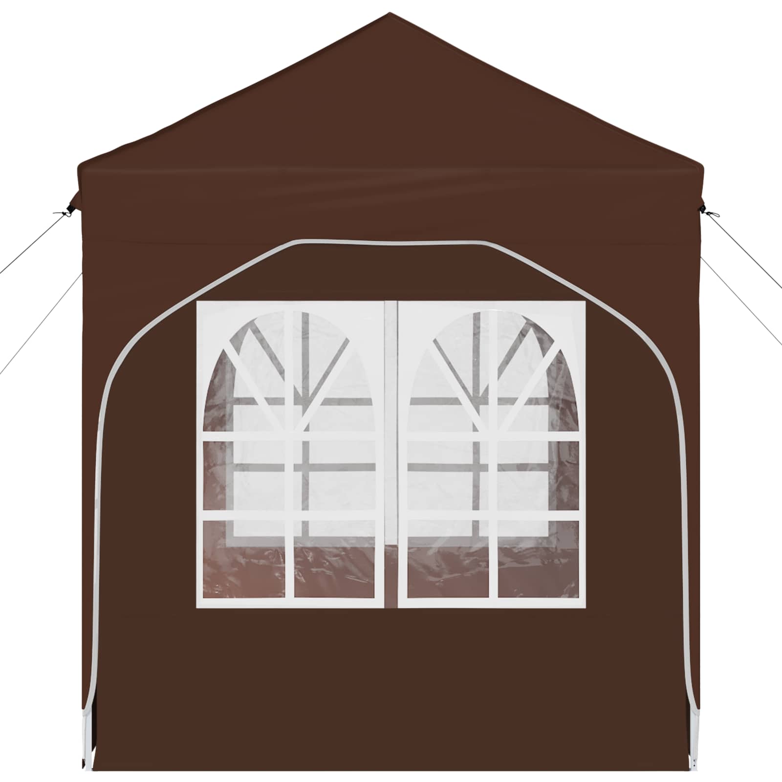 Pop-up partytent 192 x 192 x 245 cm Bruin
