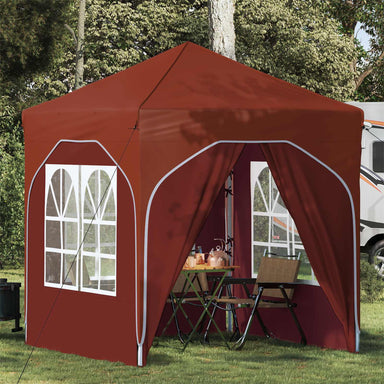 Pop-up partytent 192 x 192 x 245 cm Terracotta