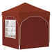 Pop-up partytent 192 x 192 x 245 cm Terracotta