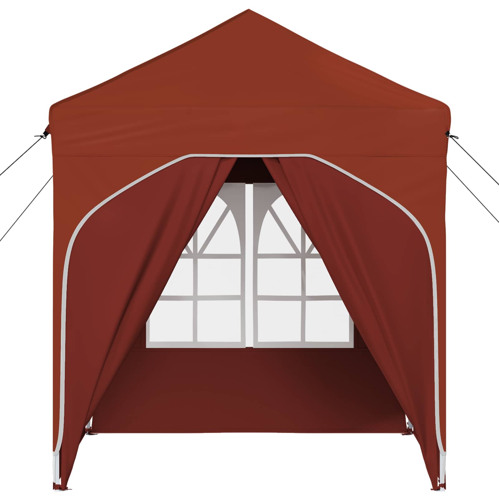 Pop-up partytent 192 x 192 x 245 cm Terracotta