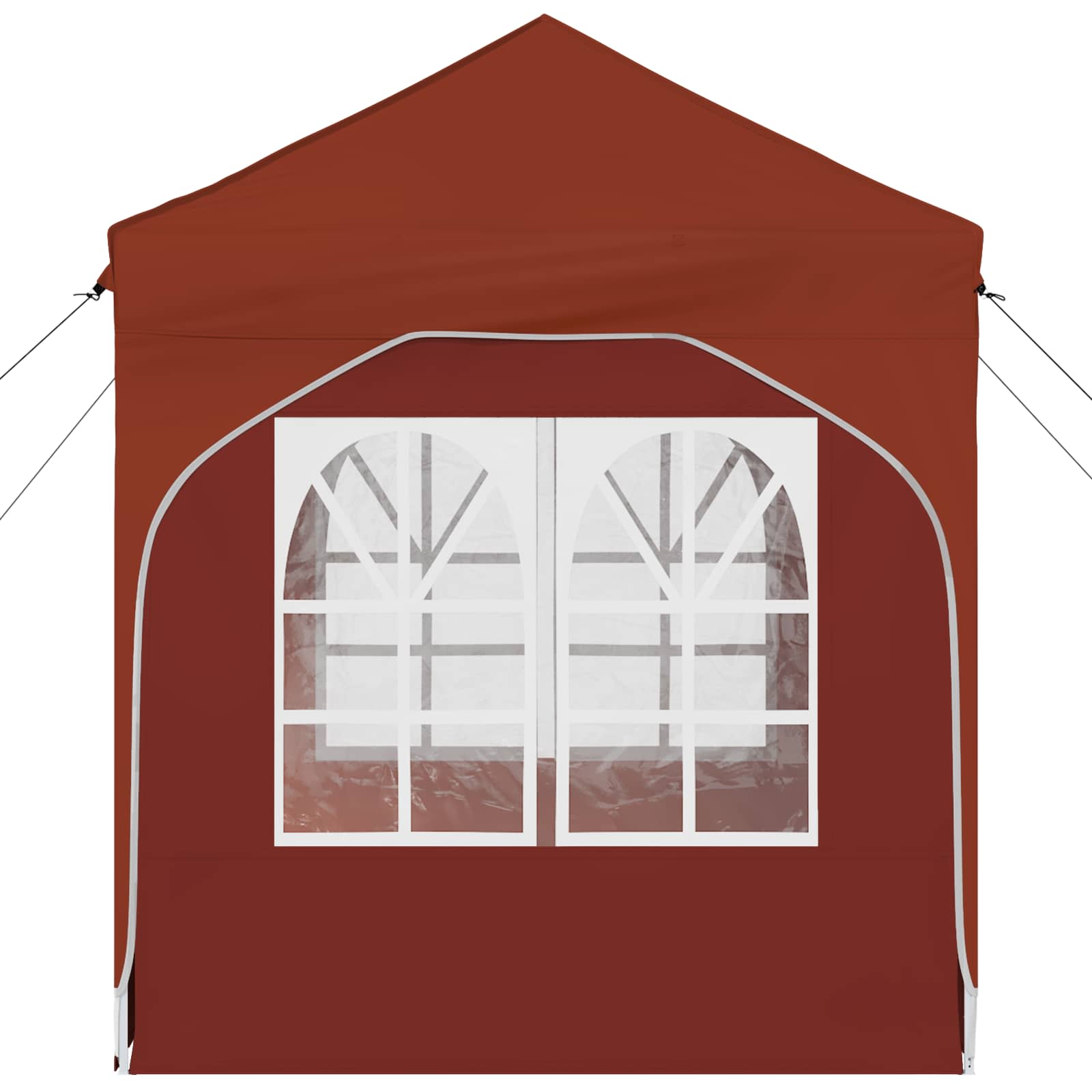 Pop-up partytent 192 x 192 x 245 cm Terracotta