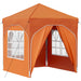 Pop-up partytent 192 x 192 x 245 cm Oranje