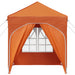 Pop-up partytent 192 x 192 x 245 cm Oranje