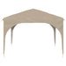 Pop-up partytent 290 x 290 x 245 cm Crèmekleurig