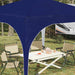 Pop-up partytent 290 x 290 x 245 cm Blauw