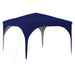 Pop-up partytent 290 x 290 x 245 cm Blauw
