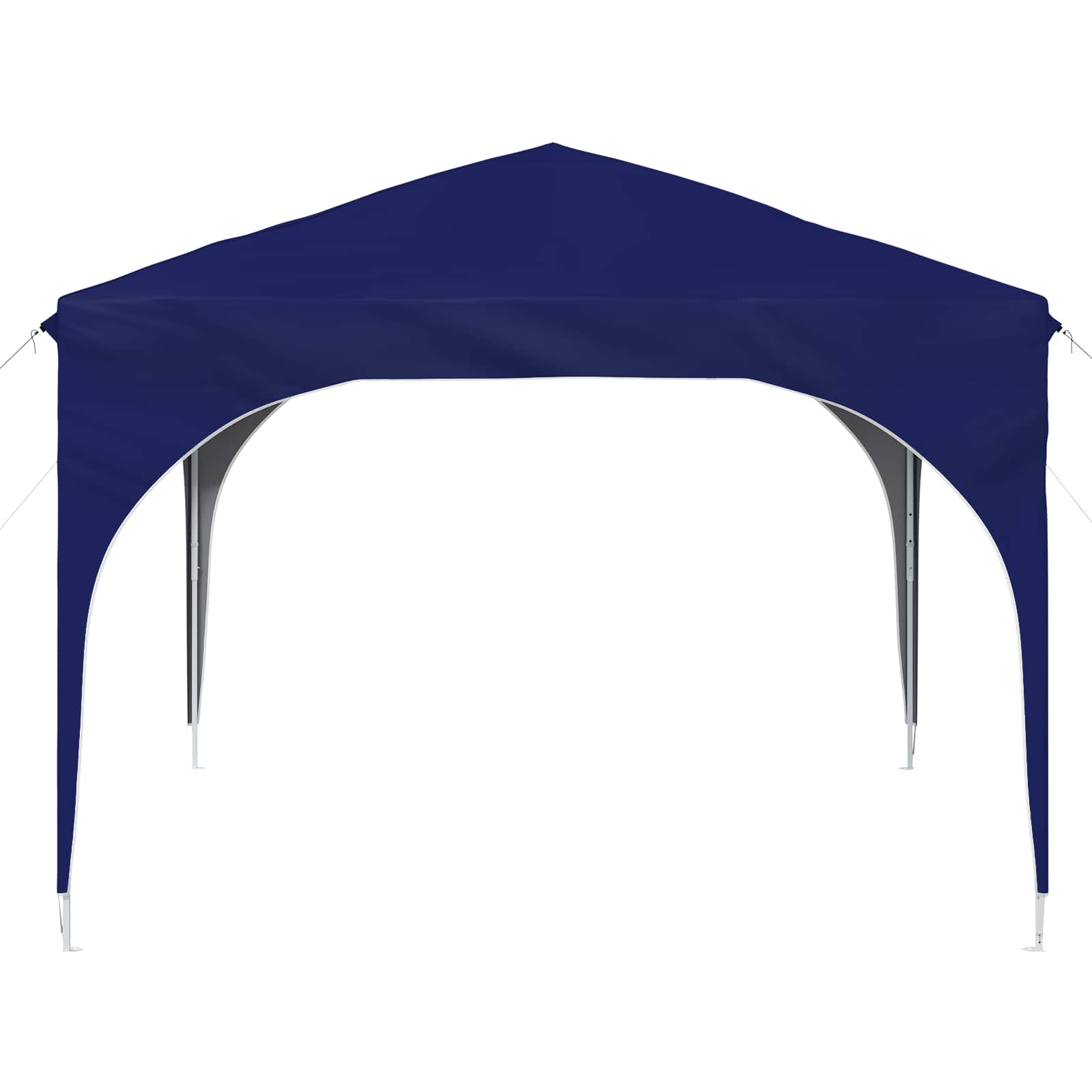 Pop-up partytent 290 x 290 x 245 cm Blauw