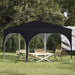 Pop-up partytent 290 x 290 x 245 cm Antraciet