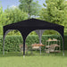 Pop-up partytent 290 x 290 x 245 cm Antraciet