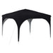 Pop-up partytent 290 x 290 x 245 cm Antraciet