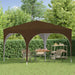 Pop-up partytent 290 x 290 x 245 cm Taupe