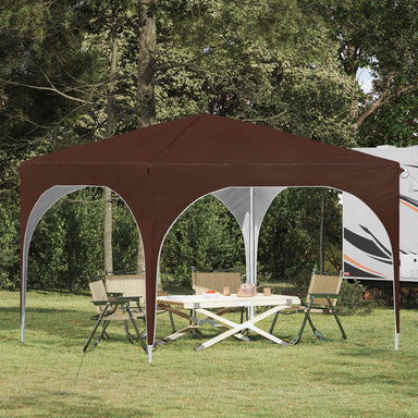 Pop-up partytent 290 x 290 x 245 cm Bruin