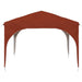 Pop-up partytent 290 x 290 x 245 cm Terracotta