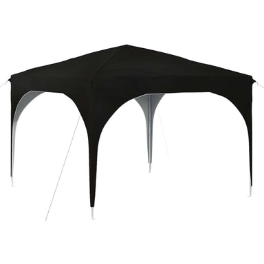 Pop-up partytent 290 x 290 x 245 cm Zwart