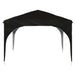 Pop-up partytent 290 x 290 x 245 cm Zwart