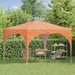 Pop-up partytent 290 x 290 x 245 cm Oranje
